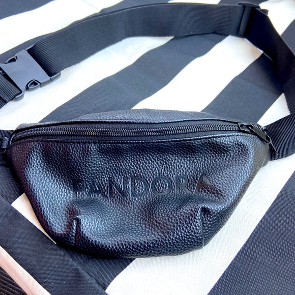 Black Pandora waist/crossbody bag - Picture 1 of 8
